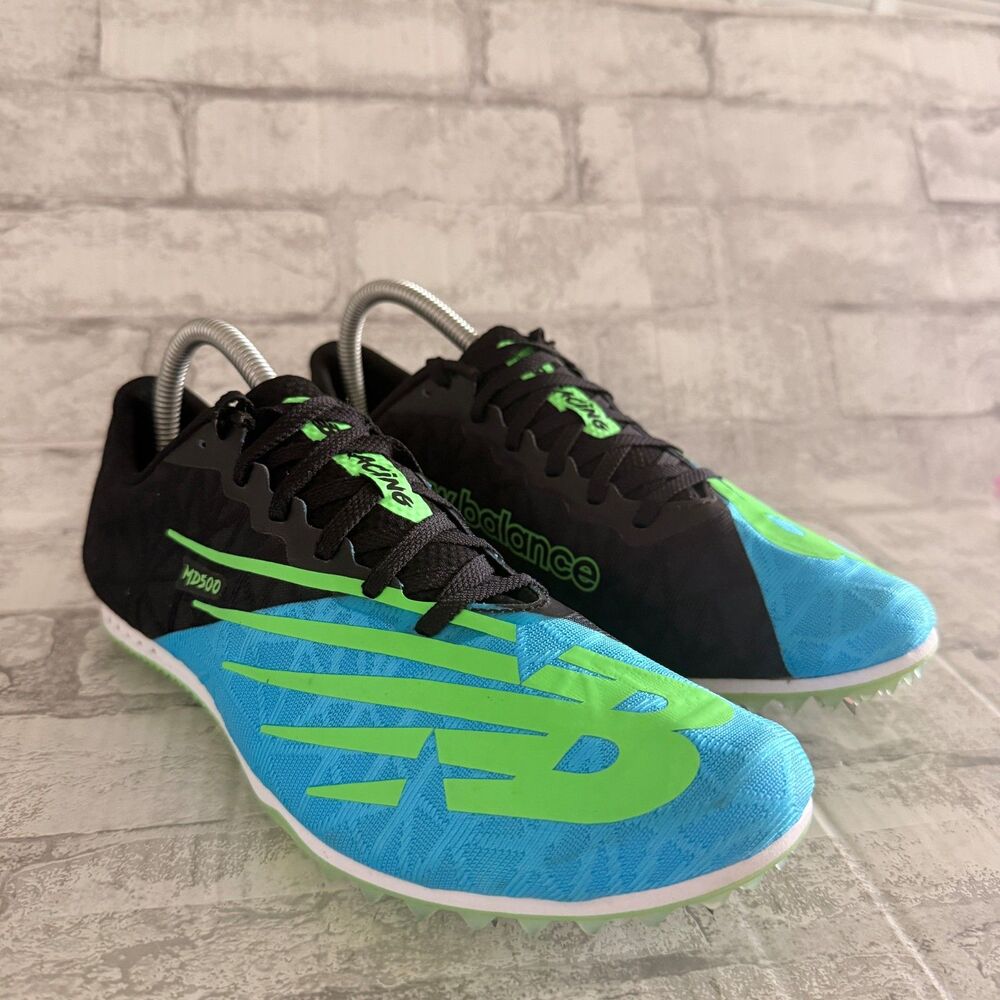 New Balance MD500v8 Synthetic Mesh Track Spikes Gorpcore Sporty Running Shoe 9.5